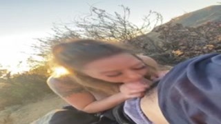 blowjob by the hollywood signme and my babygirl